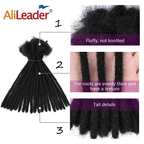 Crochet Braid Hair Afro Kinky Human Hair Dreadlock Supplier, Supply Various Crochet Braid Hair Afro Kinky Human Hair Dreadlock of High Quality