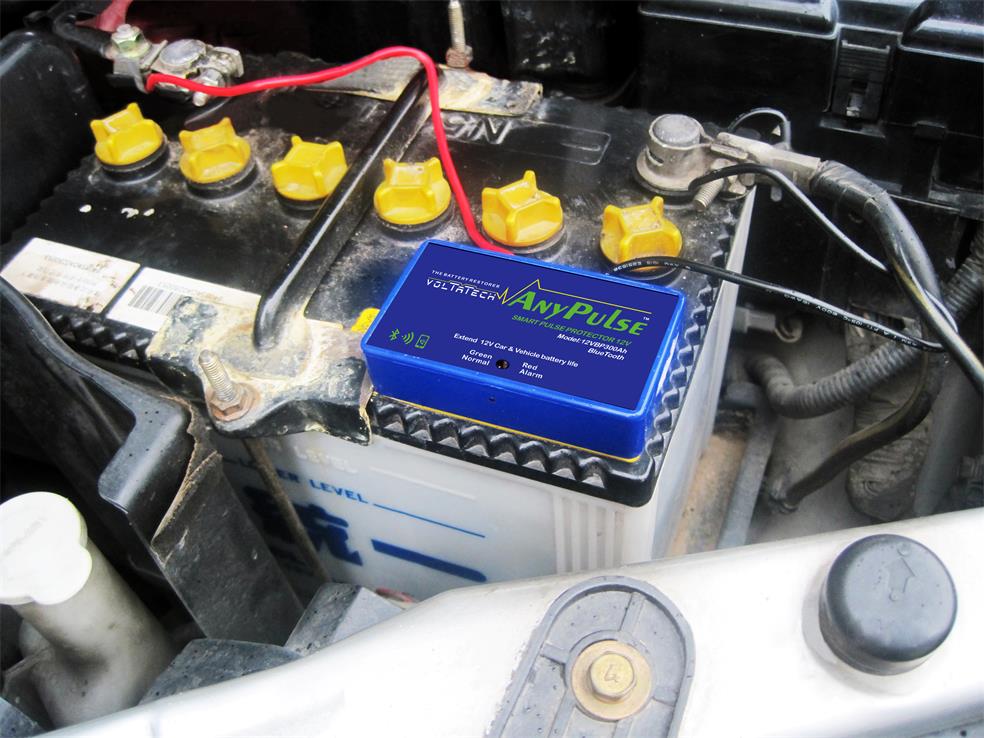 Installation to Cars start up battery GPS and Bluetooth