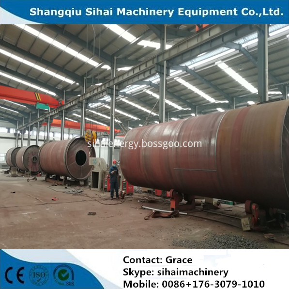 reciclagem de pneus de sucata para a máquina de óleo combustível scrap tire recycling to fuel oil machine