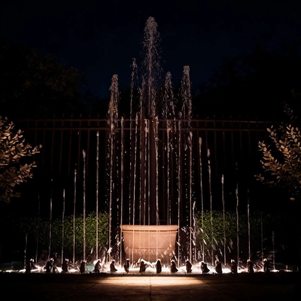 waterfall feature waterfall feature