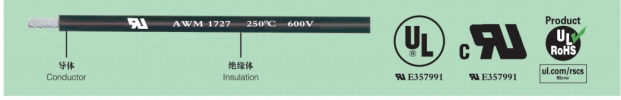 UL 1727 Fluorine plastic wire UL 1727 Fluorine plastic wire