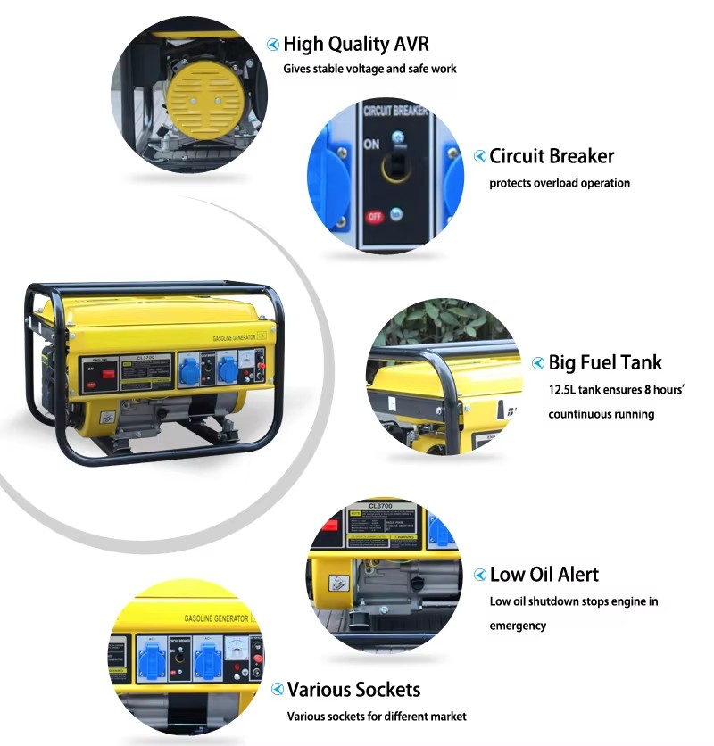 2kw Portable silent Generator Set 2kw Portable silent Generator Set