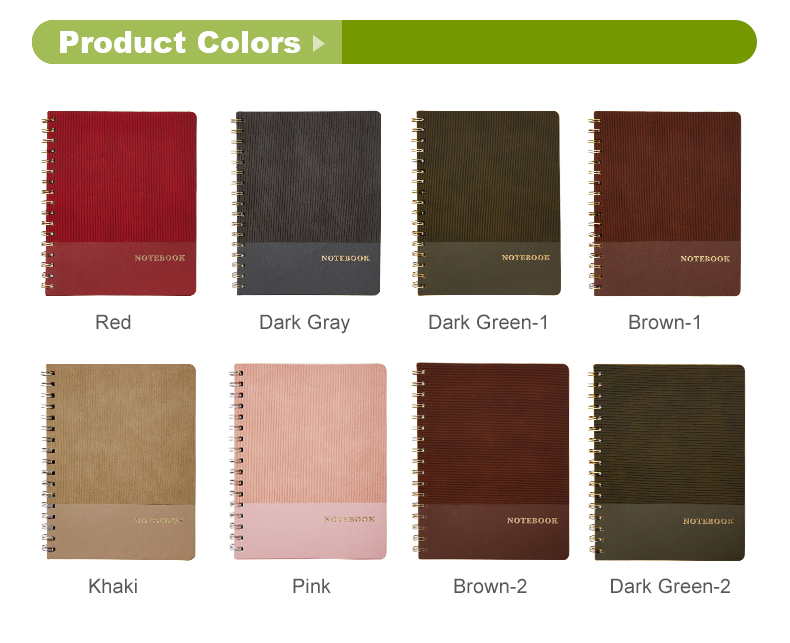 Wave textured Pu cover spiral notebook10 Wave textured Pu cover spiral notebook10