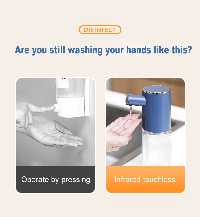 China Infrared Sensor Automatic Liquid Soap Dispenser China Infrared Sensor Automatic Liquid Soap Dispenser