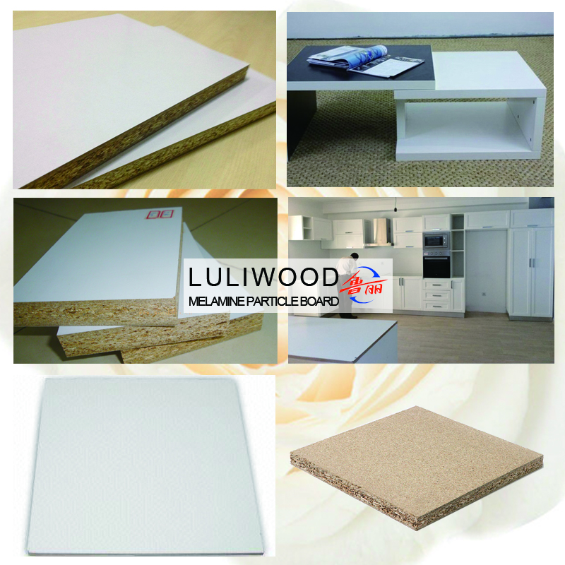 화이트 멜라민 입자 보드 luli white melamine particle board of luli