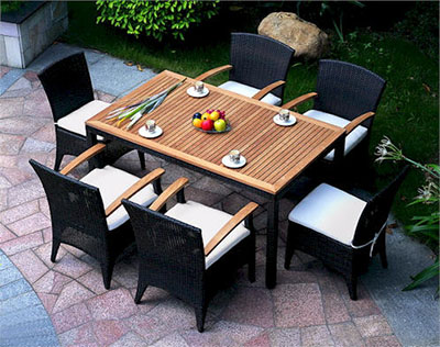 Rectangle Patio Dining Set