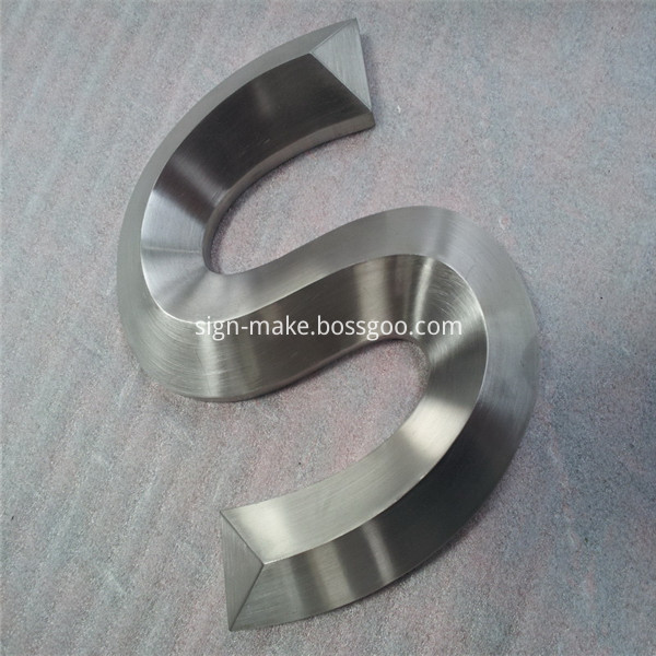 China 3d Stainless Steel Channel Letters Signs Manufacturers