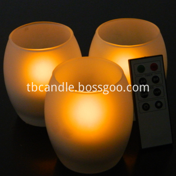 Radiant LED tealight candle