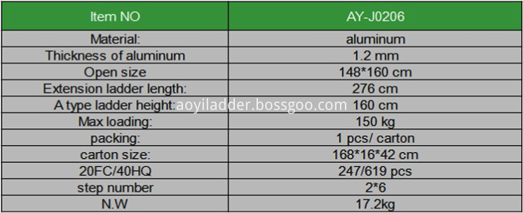 Aluminum Scaffold ladder Aluminum Scaffold ladder