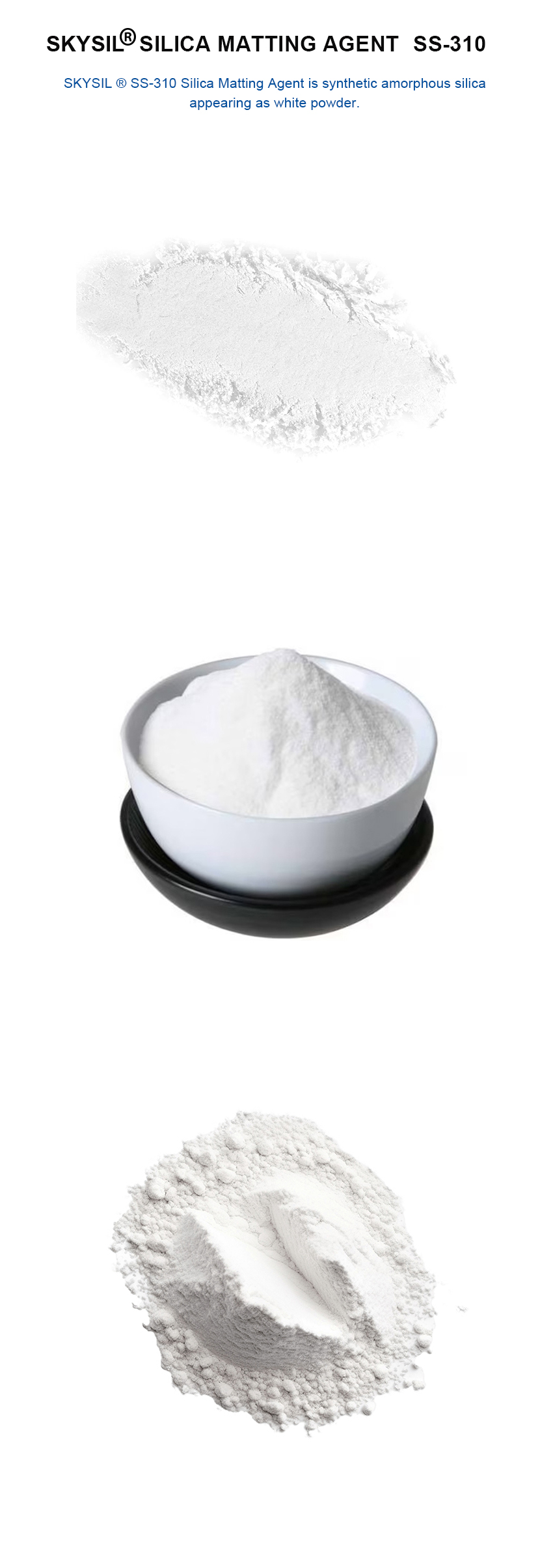 QUANXU SILICON DIOXIDE POWDER (SS-310) M2 QUANXU SILICON DIOXIDE POWDER (SS-310) M2
