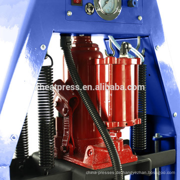 China Pneumatische Hydraulische Blume Kolophonium Weedporn Presse Maschine Dual Hitze Presse 18cmx18cm Platten Hersteller