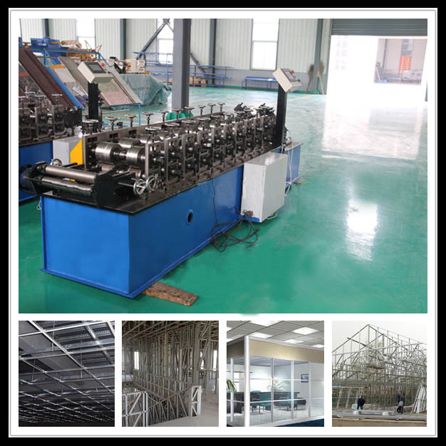 U-förmige Rollenformmaschine der Decke Ceiling U shaped Roll Forming Machine