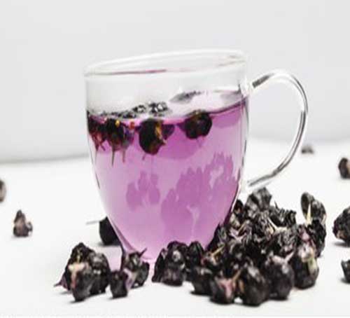Schwarzer Goji-Beerentee black goji berry tea