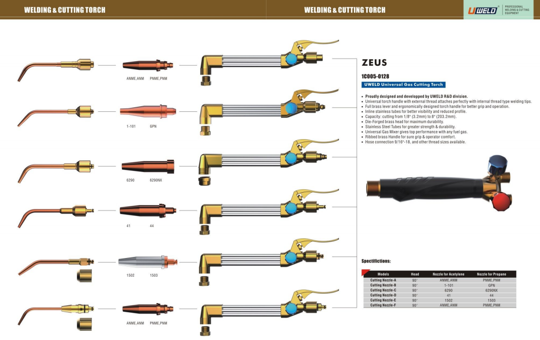 Gas Welding Cutting Torch