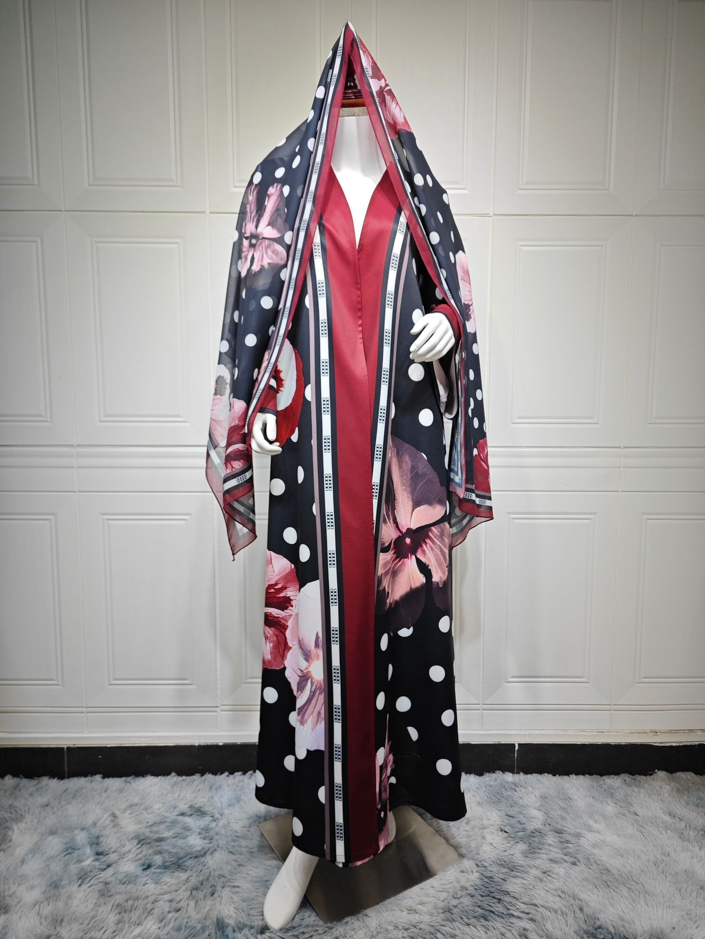 Print Kimono Abaya MQ279 (6) Print Kimono Abaya MQ279 (6)
