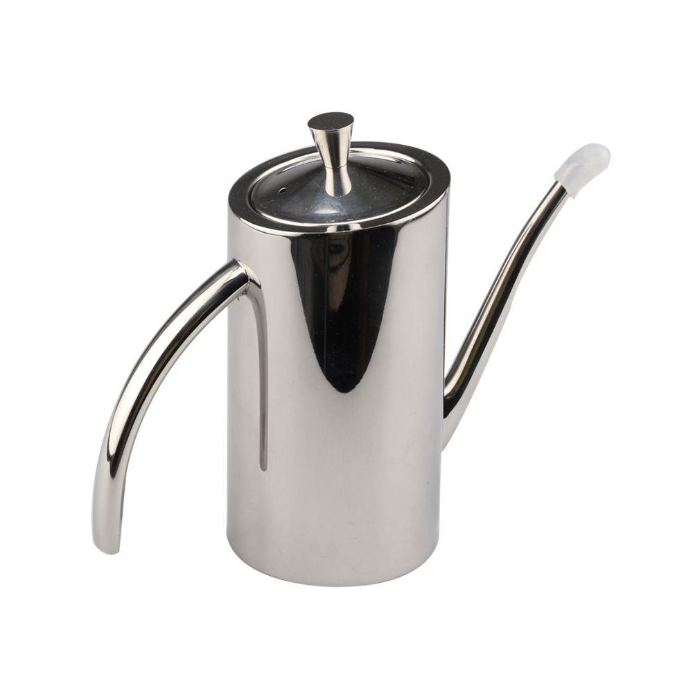 Food Grade Stainless Steel Oil Kettle Wit Lid of Spout