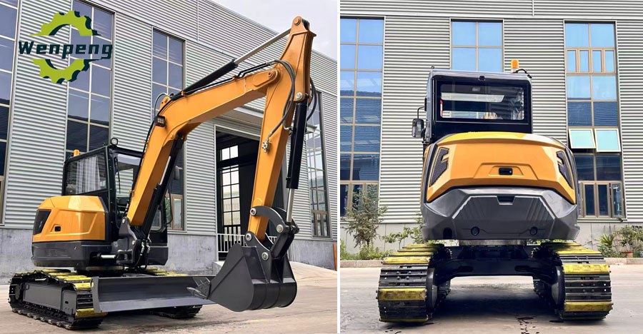 EX70 7Ton Tailless Compact Excavator For Sale EX70 7Ton Tailless Compact Excavator For Sale