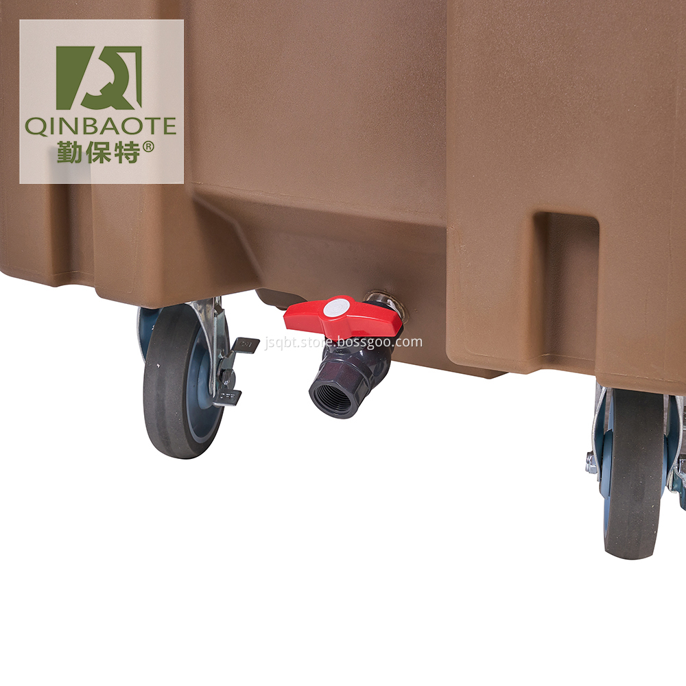Sliding Lid Portable Ice Cart Sliding Lid Portable Ice Cart