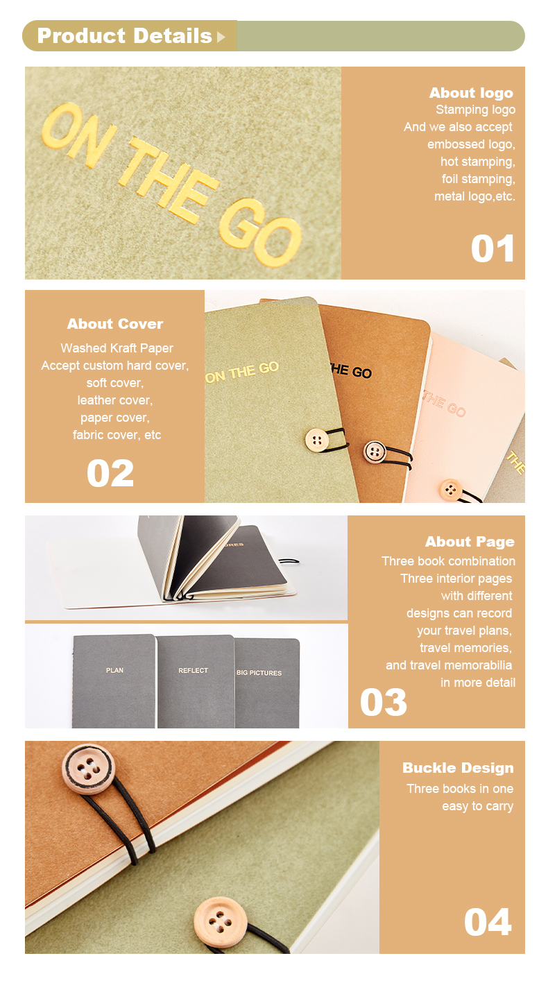 Washed Kraft Paper notebook detail6 Washed Kraft Paper notebook detail6