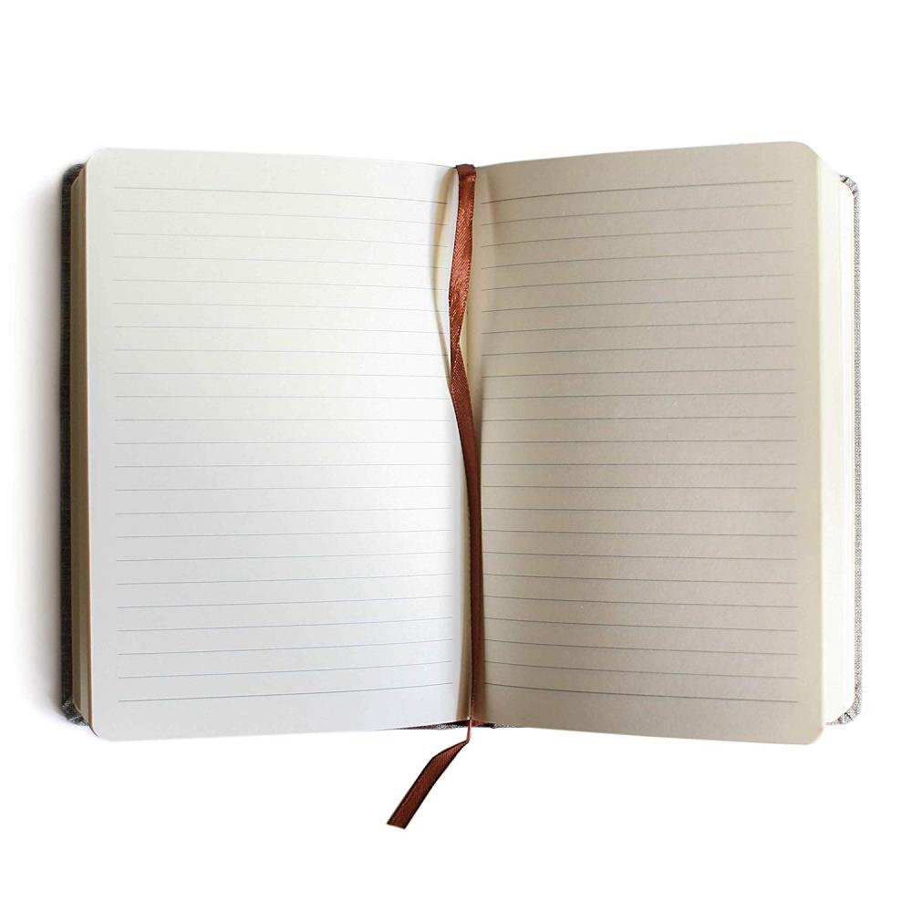 Grey Cloth Cover Notebook 4 Grey Cloth Cover Notebook 4