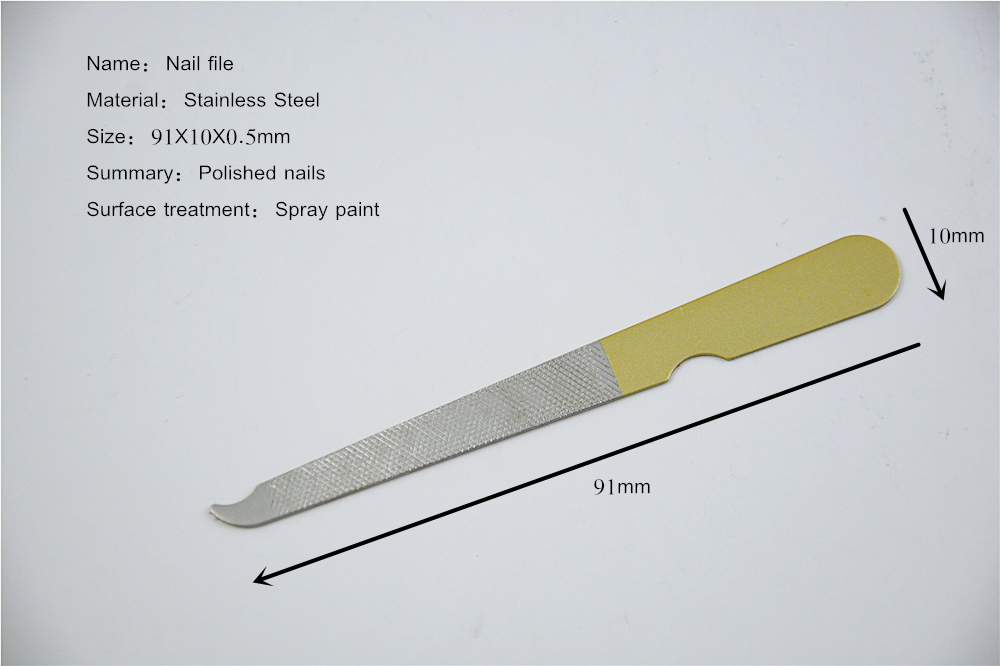 Грубая пилочка для ногтей Coarse Nail File