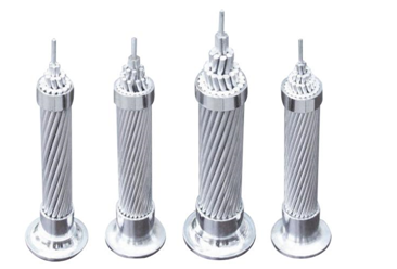 aluminum stranded conductor for overhead line