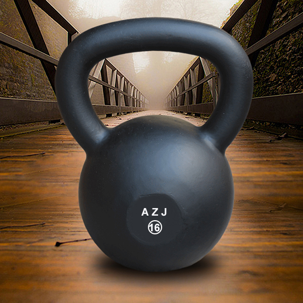 16kg Rubber Coated Kettlebell