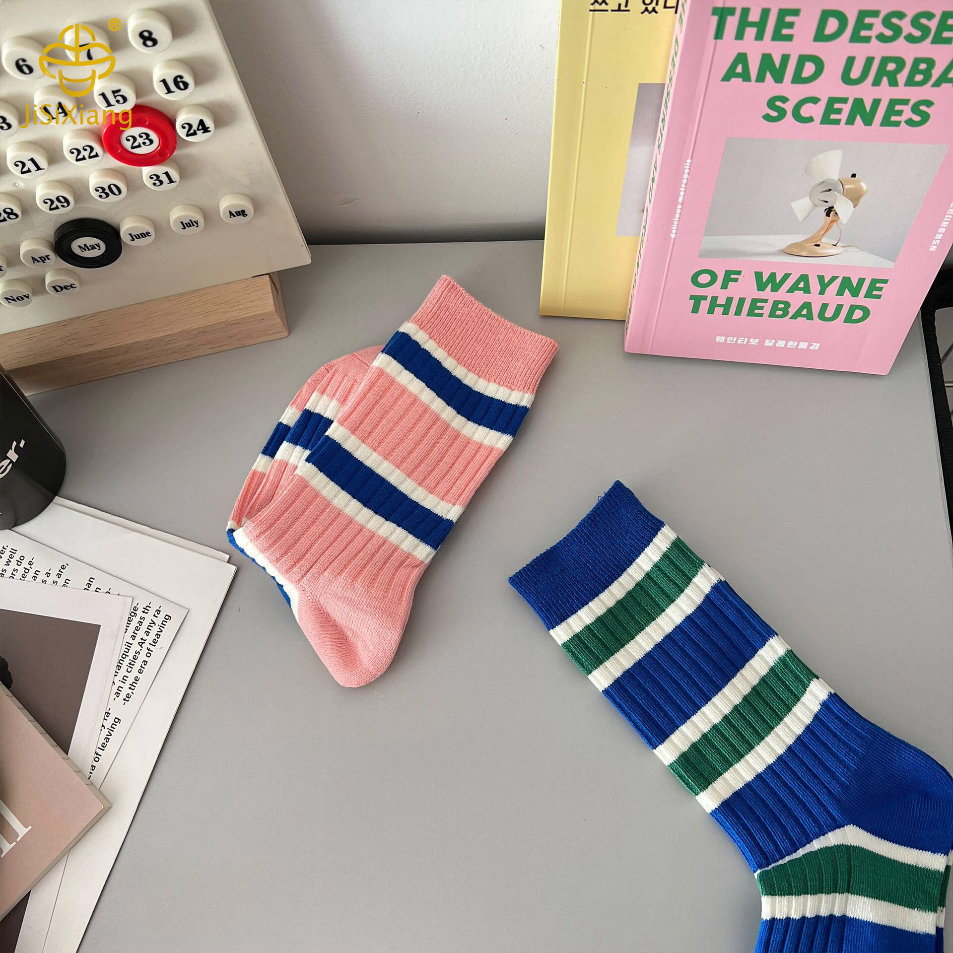 striped mid tube socks striped mid tube socks