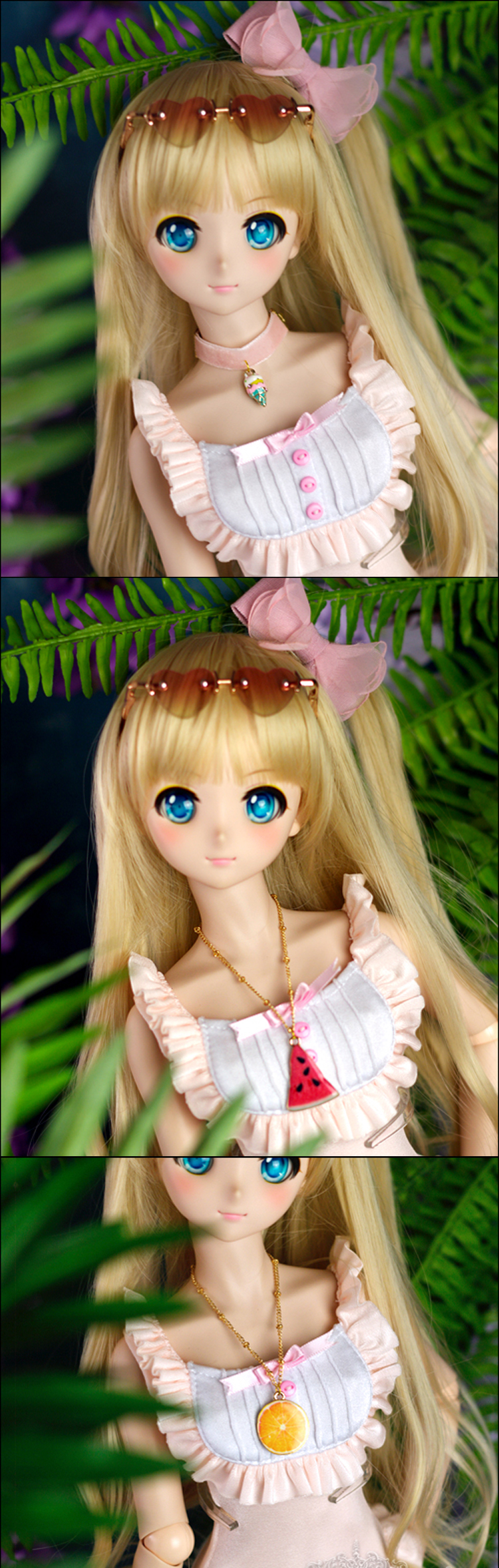 BJD Wassermelone / Zitrone / Eiscreme Halskette Für SD / MSD BJD Watermelon/Lemon/Ice-cream Necklace For SD/MSD