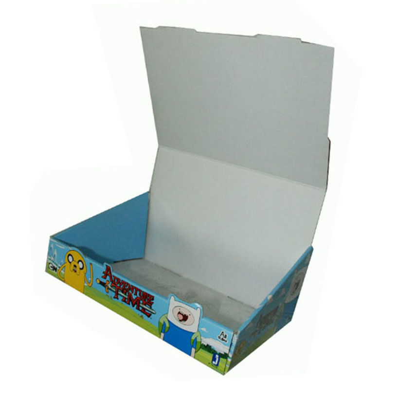 Custom Design Korrugerad Display Presenter Paper Box Custom Design Corrugated Display Gifts Paper Box