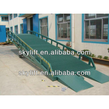 China 10 Tonnen Hydraulische Rampe Auto Rampe Laderampe Fur Container Hersteller