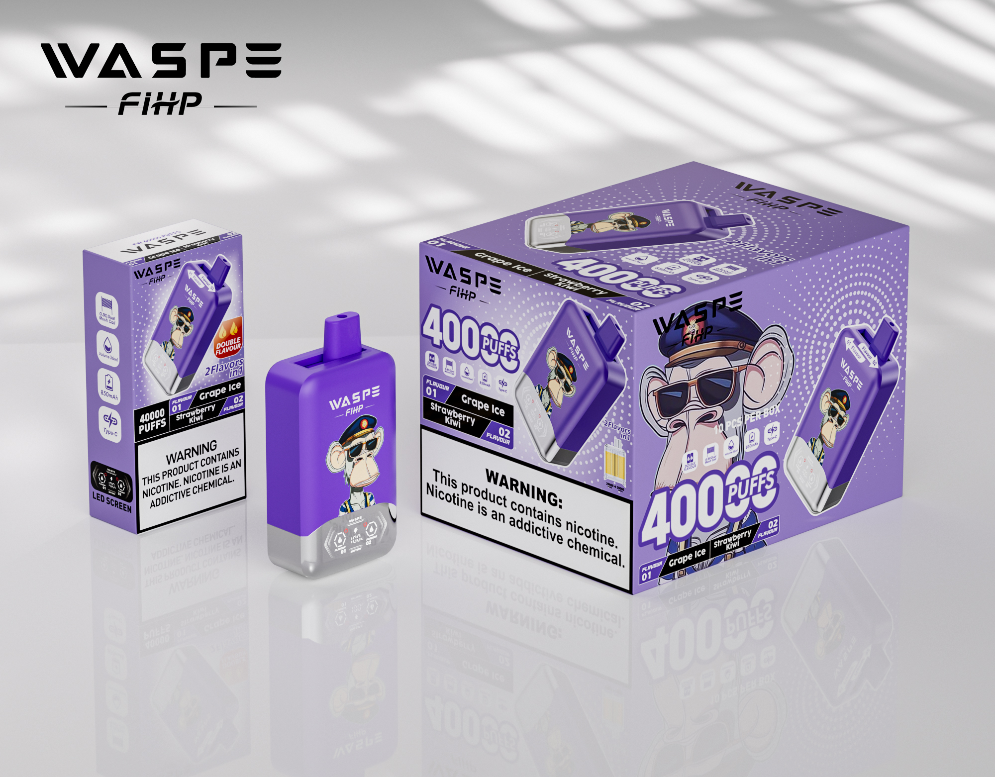waspe 40k puff waspe 40k puff