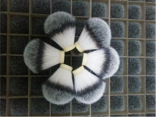 synthetic shaving brush knot