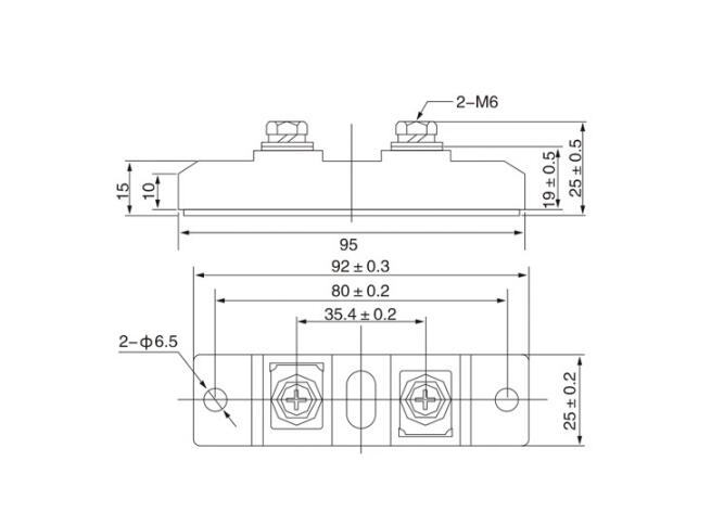 Silicon super fast recovery diode module Silicon super fast recovery diode module