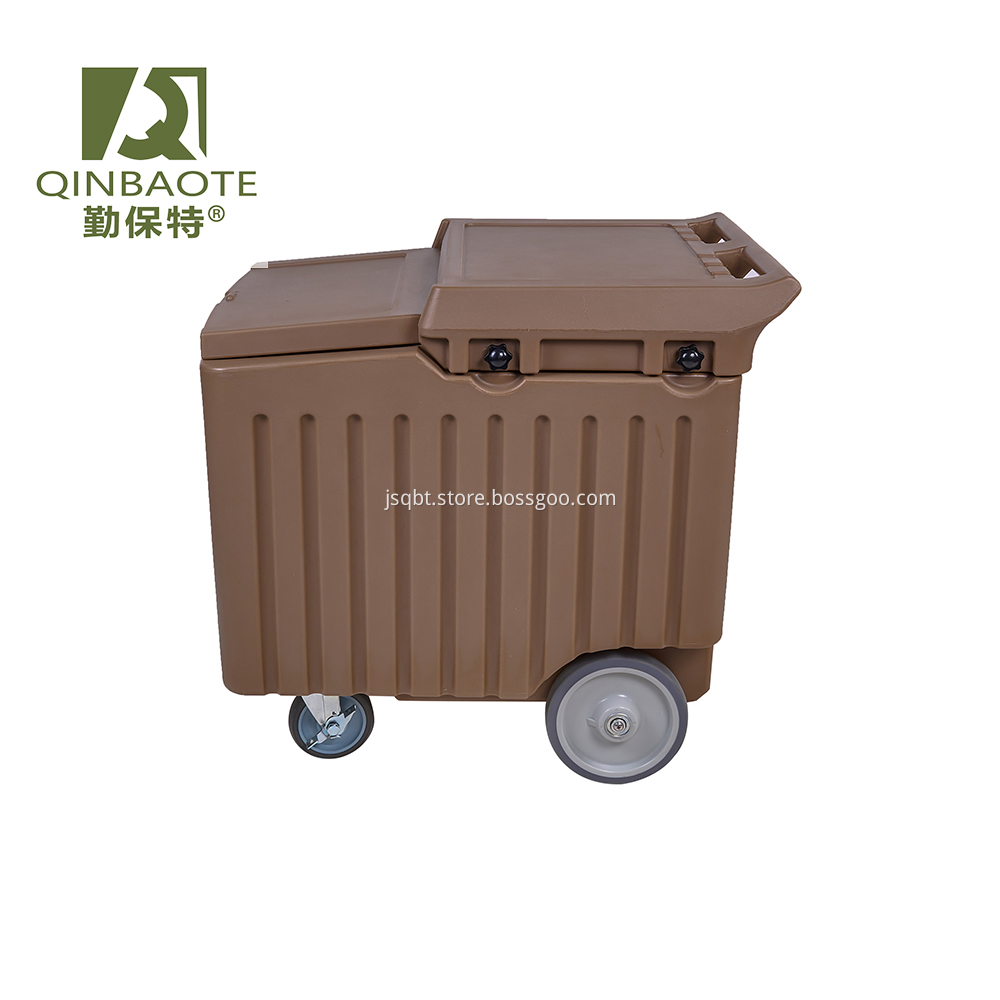 Sliding Lid Portable Ice Cart Sliding Lid Portable Ice Cart