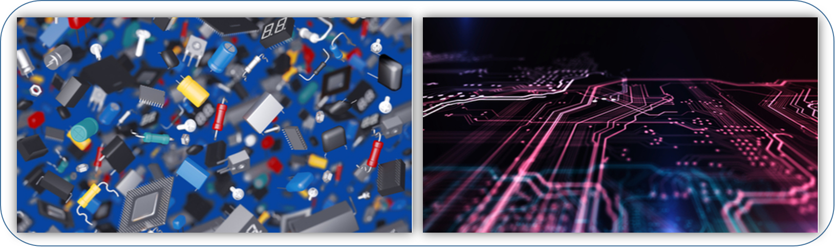 Multilayer board design must take into account the components used in later assembly.