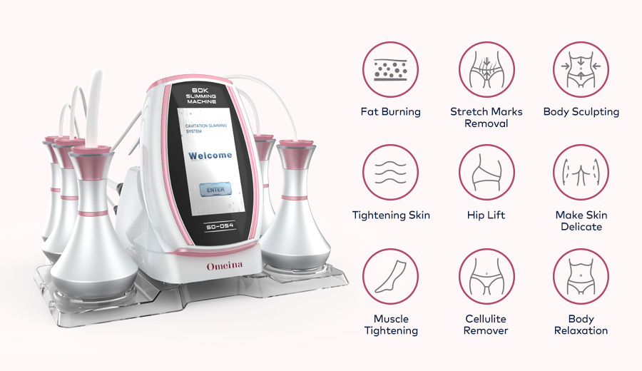Omeina 6 in one cavitation machine Omeina 6 in one cavitation machine