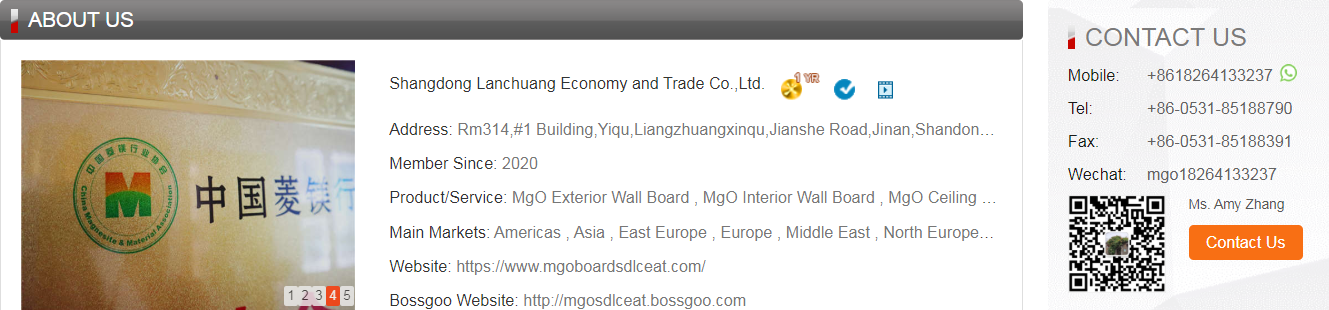 lanchuang mgo board lanchuang mgo board