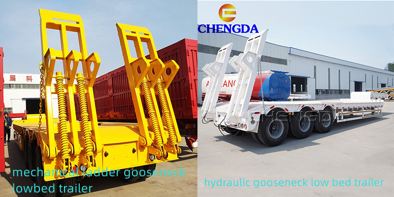 Gooseneck Lowbed Semi Trailer