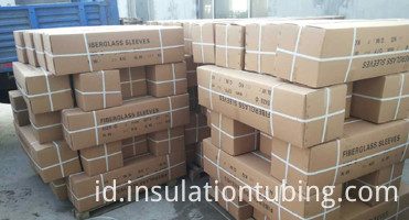 Silicone Glass Fiber Sleeve Dikemas Dengan Karton Silicone Glass Fiber Sleeve Is Packed With Cartons