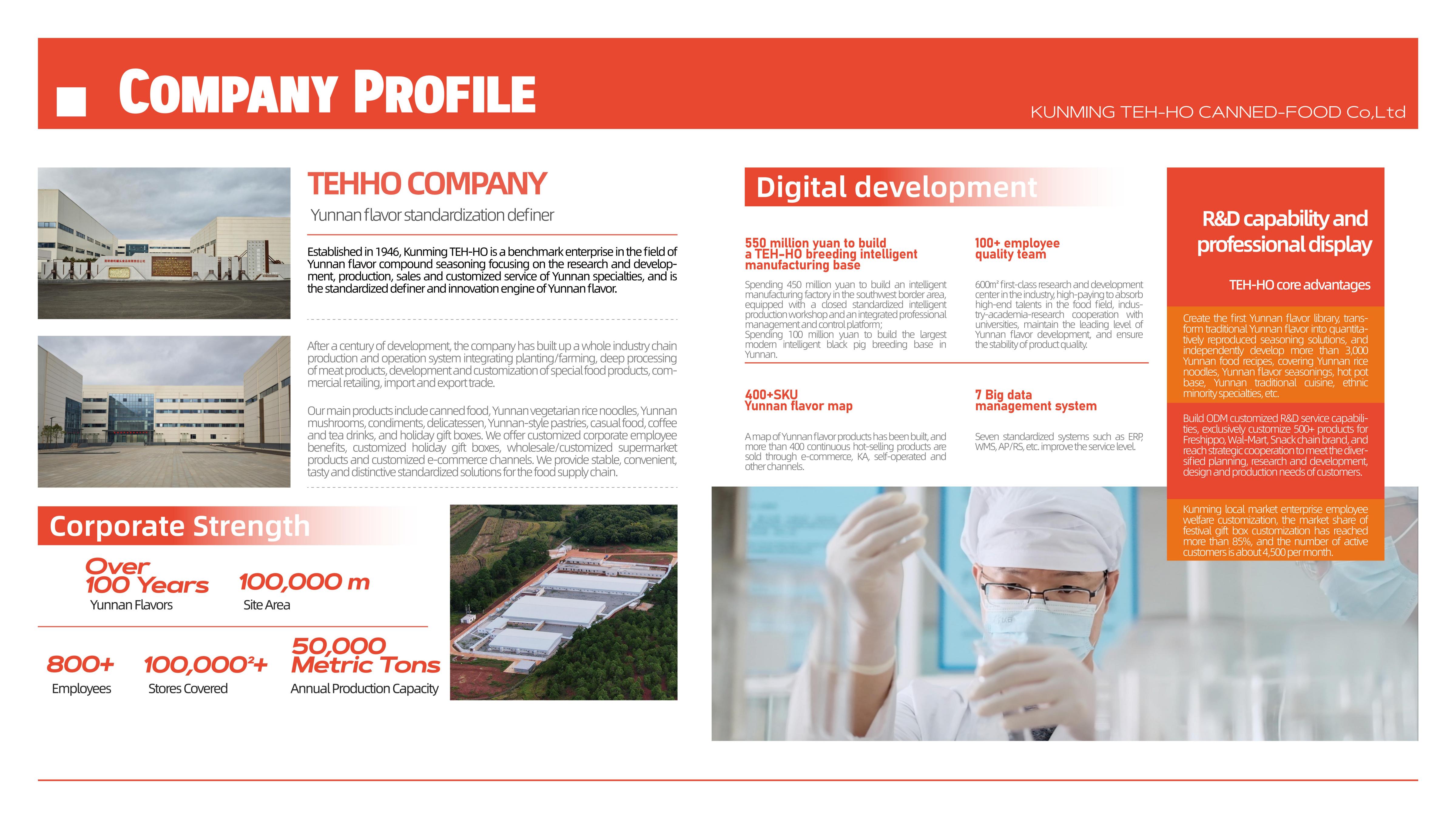 TEHHO company profile, canned food factory introduction TEHHO company profile, canned food factory introduction