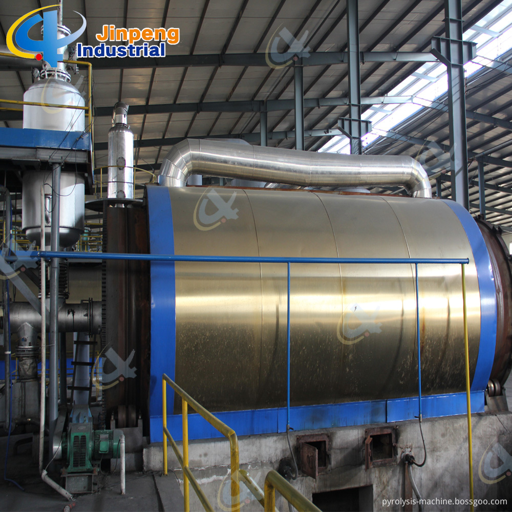 Impianto di riciclaggio pneumatici per olio combustibile Tyre Recycling Plant for Fuel Oil