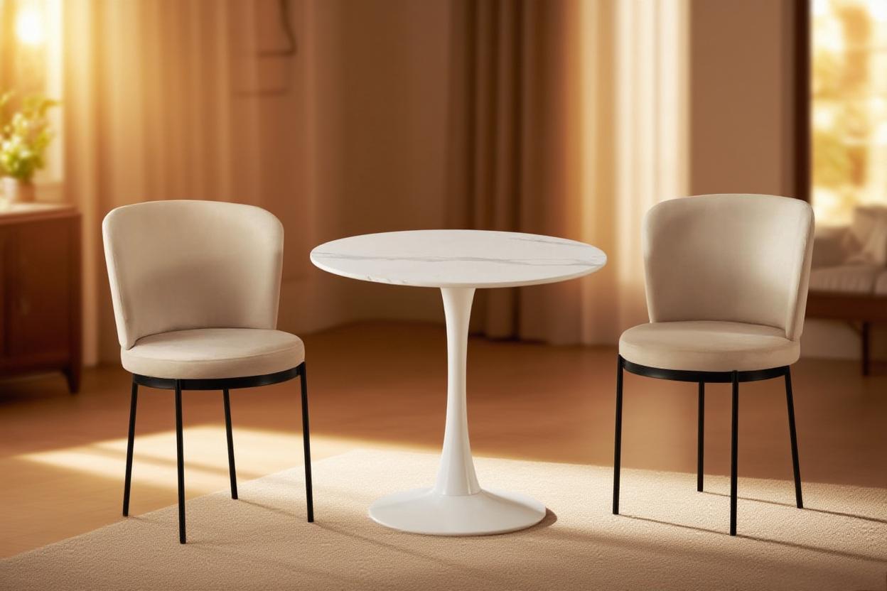 TULIP80 TABLE WHT 2 TULIP80 TABLE WHT 2