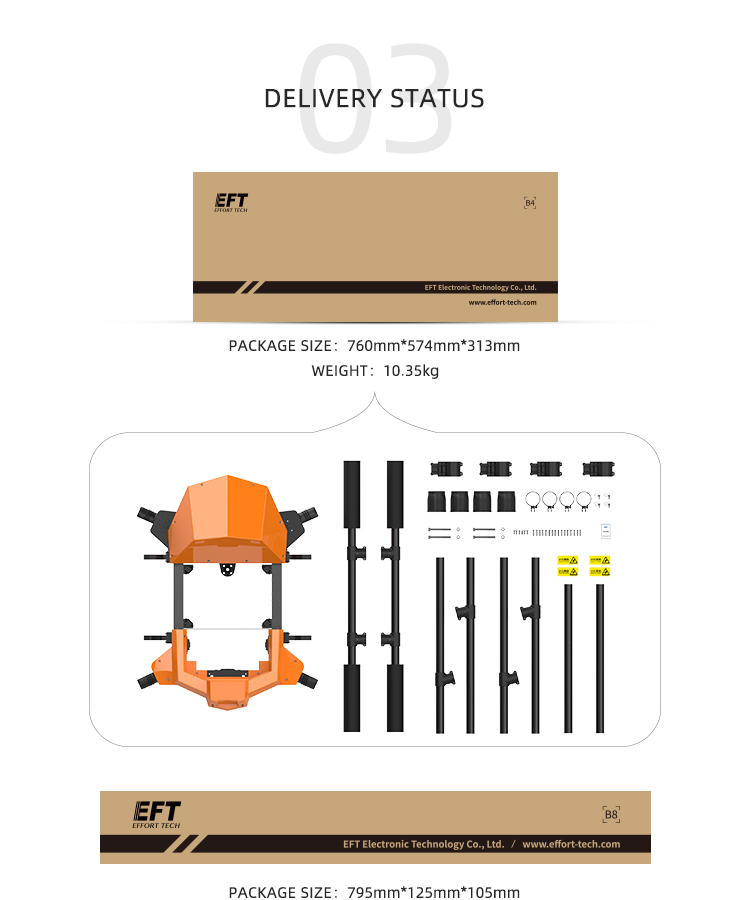 G420 Agricultural Drone Kit 22L Water Tank Frame G420 Agricultural Drone Kit 22L Water Tank Frame