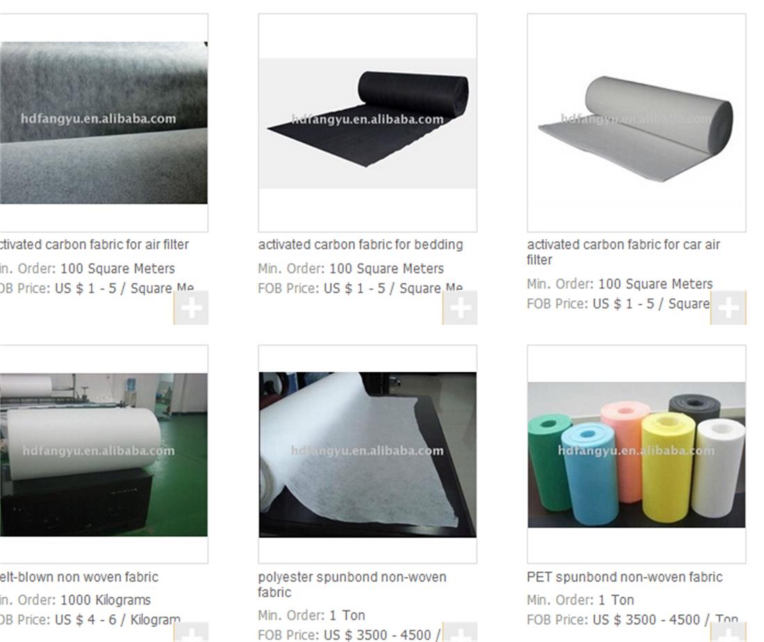 meilleur prix de tissu non tissé best price of non woven fabric