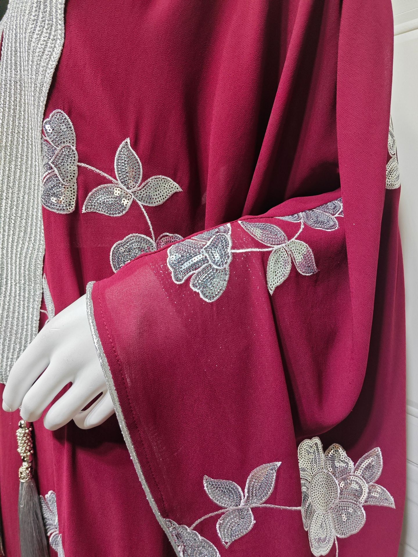 Abaya Jalabiya Dress 2 Pieces Set AB462 (2) Abaya Jalabiya Dress 2 Pieces Set AB462 (2)