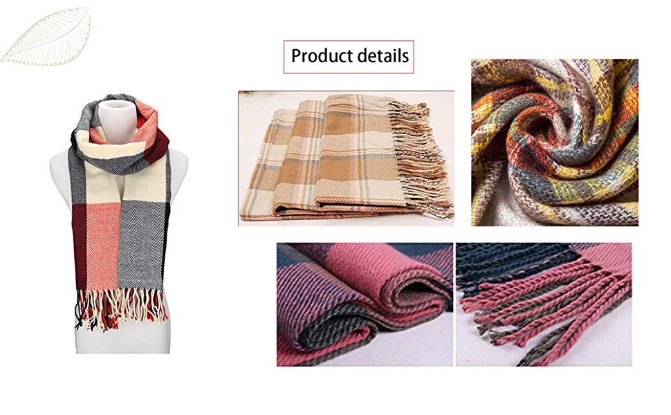 karierter Schal plaid scarf