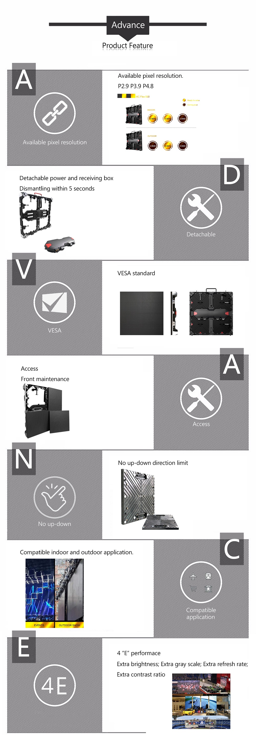 écran mené extérieur à vendre outdoor led screen for sale