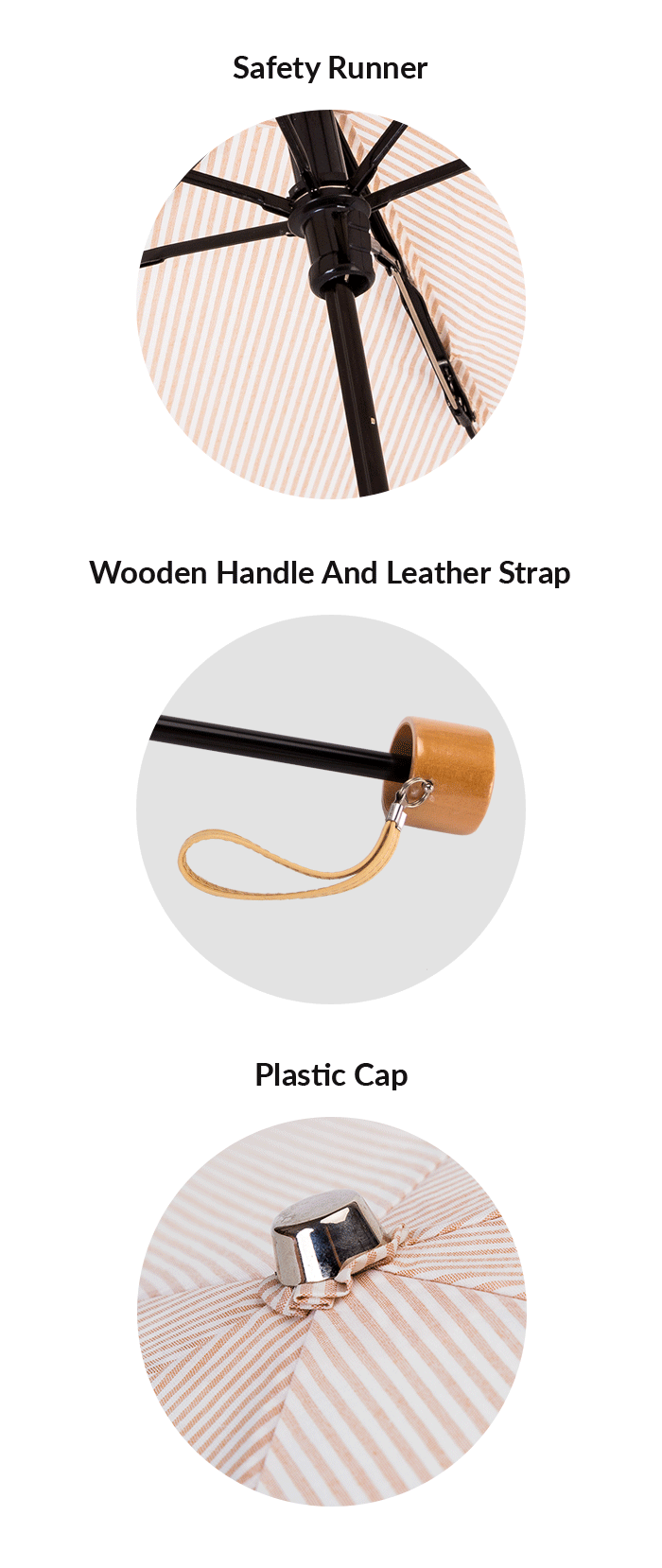 Parasol coupe-chaleur Heat Cut Parasol Umbrella