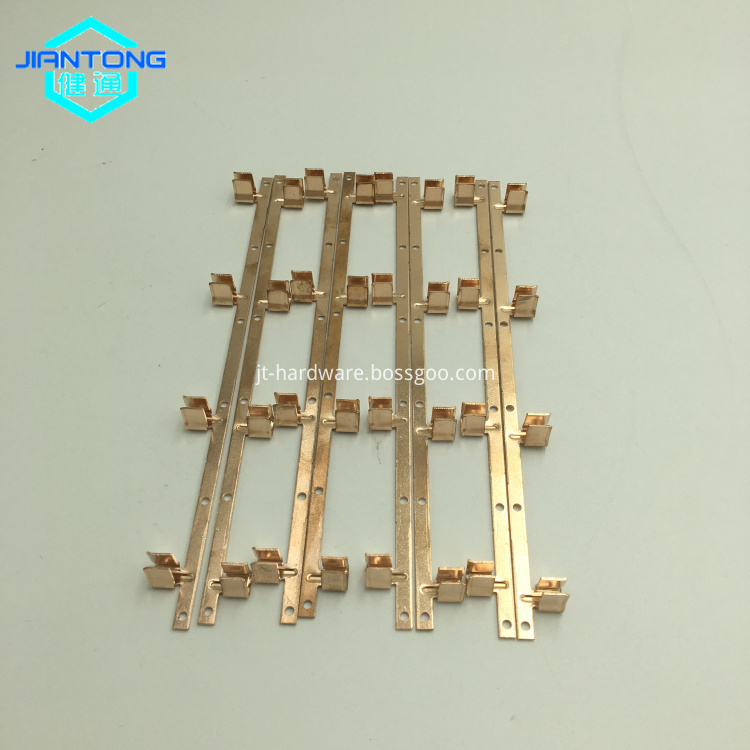 custom precision progressive die copper  small electronic  stampings